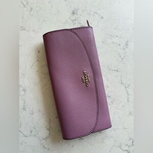 Coach Women's Lavender Wallet